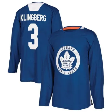 Royal Men's John Klingberg Authentic Toronto Maple Leafs Practice Jersey